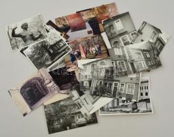 cca 1970-1980 Budapest, Életképek Zuglóból, B. Szabó László jelzett fotói, 22 db, 9x12 és 10x15 cm közötti méretekben