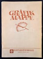 Grafikmappe. GRW-Zirkel Malerei und Grafik. Teltow, é. n., GRW. Német művészeti mappa Kommunista-szocialista témájú művészeti reprodukciók gyűjteménye. Papír mappában, jó állapotban.