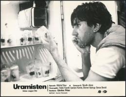 1984 Filmfotók az "Uramisten" című magyar filmből, 2 db, Eperjes Károly,18x24,5 cm