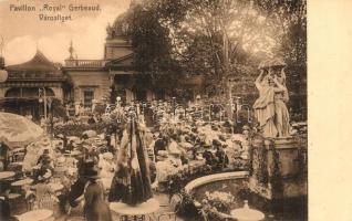 Budapest XIV. Városliget, Pavilon Royal Gerbeaud, Ifj. Weinwurm A. és Társa kiadása (EK)
