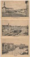 cca 1930 Marosvásárhely, leporelló füzet 19 db városképpel, 14x9 cm / Targu Mures, leporello booklet...