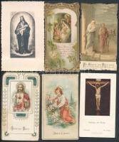 1910-1940 Vegyes szentkép tétel, kb. 30 db, Forte fotópapír kartondobozban, változó állapotban.
