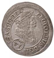 1682K-B 6kr Ag "I. Lipót" Körmöcbánya (2,95g) T:1- /  
Hungary 1682K-B 6 Kreuzer Ag &quot...