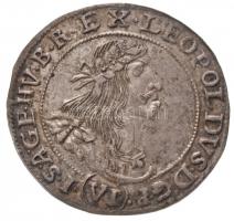 1667K-B 6kr Ag "I. Lipót" Körmöcbánya (2,93g) T:1-   
Hungary 1667K-B 6 Kreuzer Ag "...