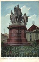 Pozsony, Pressburg, Bratislava; Maria Theresia Denkmal / Mária Terézia szobor / statue (EB)