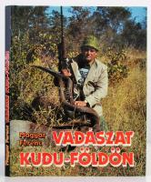 5 db vadászattal kapcsolatos könyv: Kittenberger: Vadászkalandok Afrikában; Fekete: Kittenberger Kál...