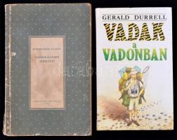 5 db vadászattal kapcsolatos könyv: Kittenberger: Vadászkalandok Afrikában; Fekete: Kittenberger Kál...