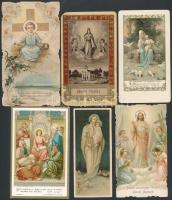 22 db Régi szentkép,  közte lito és egy csipkés