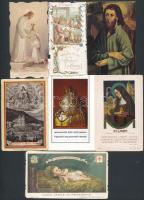 24 db Régi szentkép, közte lito