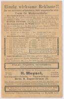 Németország / Berlin DN Birodalmi bankjegy mintájára készült reklám H. Meysel luxus papírkereskedésé...