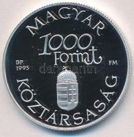 1995. 1000Ft Ag "Régi dunai hajók III - Hableány" T:PP Adamo EM139