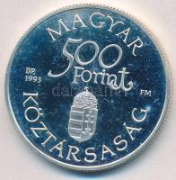 1993. 500Ft Ag "Régi dunai hajók - Árpád" T:1(PP)
Adamo EM129