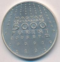 2003. 5000Ft Ag "Neumann János" T:BU