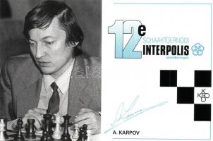 9 db MODERN sakk képeslap a 12. Interpolis versenyről / 9 MODERN chess postcards from the 12th Inter...