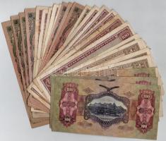 30db-os vegyes magyar pengő bankjegy tétel T:III,III-