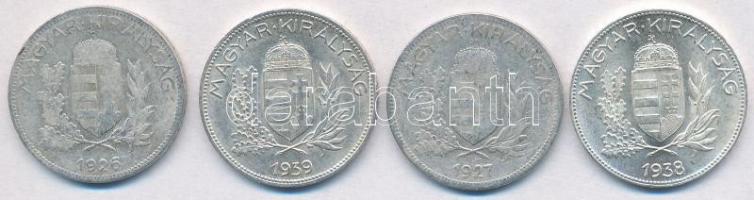 1926-1939. 1P Ag (4xklf) T:1-,2,3