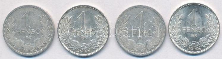 1926-1939. 1P Ag (4xklf) T:1-,2,3