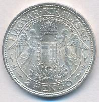 1938. 2P Ag "Madonna" T:1-
Adamo P7