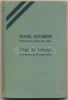 1959 Magyar menekült számára kiállított angol utazási dokumentum / travel document