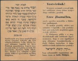 Jizkor-ima igazolvány