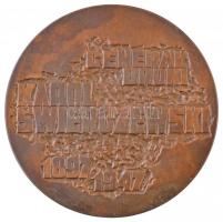 Lengyelország ~1950-1960. "Karol Swierczewski 1897-1947" Br plakett. Szign.: M (69mm) T:2,...