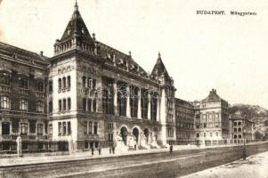 Budapest XI. Műegyetem - 3 db RÉGI képeslap / 3 pre-1945 postcards