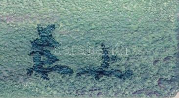 Olvashatatlan jelzéssel: Szerenád. Olaj, farost, 25x20 cm