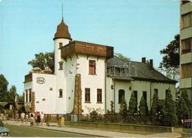 12 db MODERN magyar SZOT üdülő  / 12 modern Hungarian SOT resorts postcards