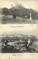 Csesznek - 5 db főleg MODERN képeslap