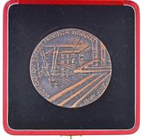 1976. "Leninvárosi Beruházásokért Kifejtett Kiemelkedő Munkáért" Br plakett, dísztokban, adományozói lappal T:2