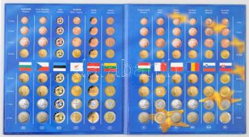 "Euro-Collection" 12 Európa Uniós állam euró és eurócentérme gyűjtőalbuma + Euró és euróce...