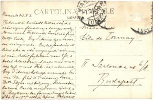 1912 Patras, view port from the SS Ivarnia's board (British ocean liner), photo (Rb)