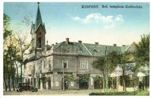 24 db MODERN használatlan reprint képeslap Kispestről; 8-féle ismétlődő lapok / 24 modern unused rep...