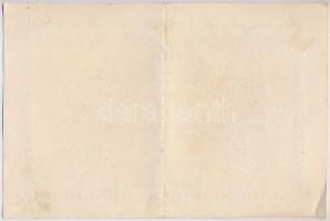 Budapest 1923. "Kékkuti Gyógy- és Ásványvíz Részvénytársaság" részvényutalvány 25.000K-ról...