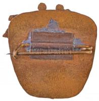 1962. "II. Motoros Műrepülő Világbajnokság" zománcozott fém jelvény, II. típus T:2