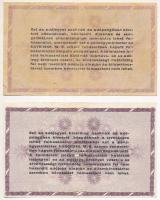 1946. 100.000AP (2xklf) egyik sorszámozott, sárgás, vízjeles papíron, "5.970/1946" rendele...
