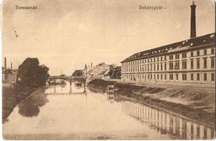 Temesvár, Timisoara; Dohánygyár, híd, Moravetz Testvérek kiadása / tobacco factory, bridge (EK)