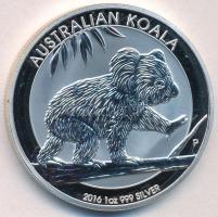 Ausztrália 2016P 1D "II. Erzsébet / Ausztrál Koala" T:PP kis fo.
Australia 2016P 1 Dollar...