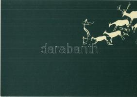 5 db MODERN művészlap / 5 MODERN art postcards