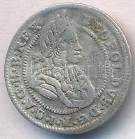 Német Államok / Szilézia 170? 1kr Ag I. Lipót T:2-,3 forrasztásnyom German States / Silesia 170? 1 Kreuzer Ag Leopold I C:VF,F solder mark