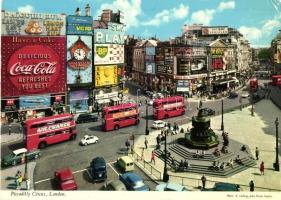 9 db MODERN Coca Cola motívumos képeslap, reklám, egy másodpéldány / 9 MODERN Coca Cola motive postc...