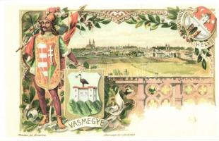 10 db MODERN magyar városképes lap, reprintek / 10 MODERN Hungarian town-view postcards, reprints