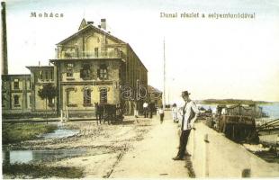 10 db MODERN magyar városképes lap, reprintek / 10 MODERN Hungarian town-view postcards, reprints