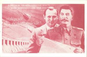 2 db MODERN Sztálin képeslap, Cecilienhof / 2 MODERN Stalin postcards