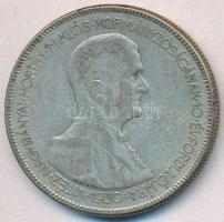 1930. 5P Ag "Horthy jobbra" T:2-,3 Adamo P8