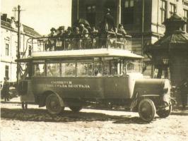 46 db MODERN autóbuszos és trolis motívumlap, 12 darabos moszkvai sorozattal tokban / 46 modern auto...