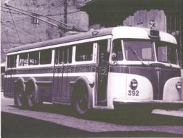 46 db MODERN autóbuszos és trolis motívumlap, 12 darabos moszkvai sorozattal tokban / 46 modern auto...