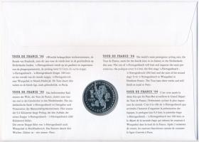 Hollandia 1996. 1E Cu-Ni "Tour de France" bélyeges borítékban, elsőnapi bélyegzővel T:PP
...