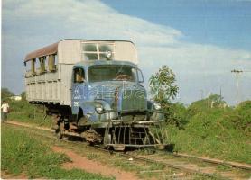 50 db MODERN villamosos és vonatos motívumlap, 31 darabos Arkhangelsk-i sorozattal tokban / 50 moder...