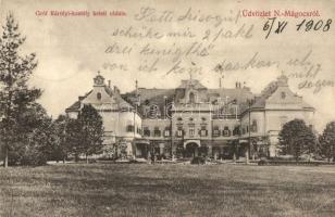 Nagymagócs, Gróf Károlyi kastély keleti oldala, Nagymagócsi fogy. szövetkezet kiadása (EB)
